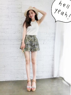 「gracegift（グレースギフト）のアイテム」を使った、Gracegiftさん（レディース・158cm）の夏コーディネート