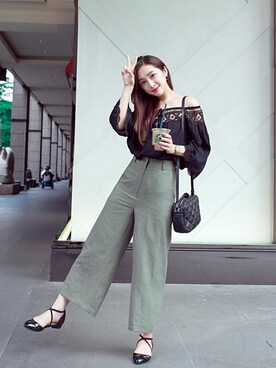 「gracegift（グレースギフト）のアイテム」を使った、Gracegiftさん（レディース・165cm）の夏コーディネート