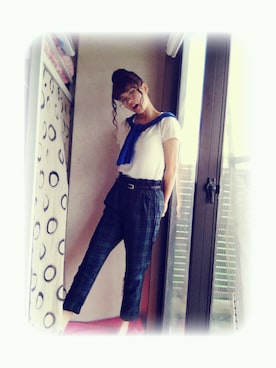 おかだあいりさん（レディース・155cm）の夏コーディネート