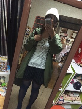 「アイテム（タイツ/ストッキング）」を使った、よしぃ。さん（レディース・161cm・20代）の秋コーディネート