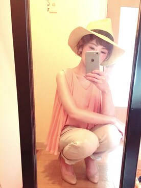 rio.cさん（レディース・148cm）の夏コーディネート