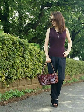 &りっちさん（レディース・154cm）の夏コーディネート