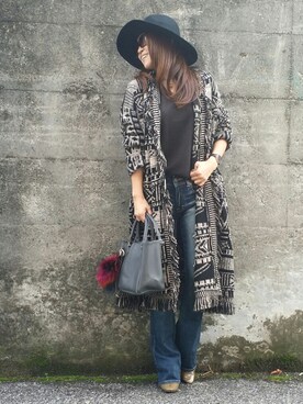 &りっちさん（レディース・154cm）の秋コーディネート