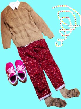 mrs.nicolmicalsさん（レディース・149cm）の冬コーディネート