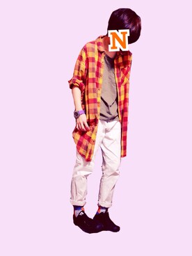 「nappalm（ナップパーム）のアイテム」を使った、mrs.nicolmicalsさん（レディース・149cm）の秋コーディネート