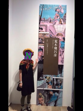 「タイツ×靴下」｜「アイテム（ハンチング/ベレー帽）」を使った、mrs.nicolmicalsさん（レディース・149cm）の秋コーディネート