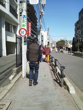 沼っち&ねねさん（メンズ・184cm）の冬コーディネート