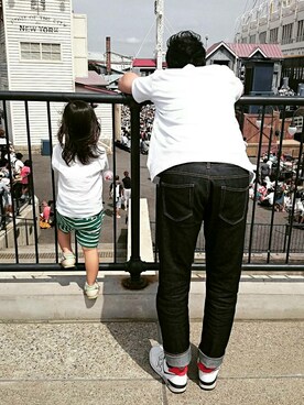 沼っち&ねねさん（メンズ・184cm）の夏コーディネート