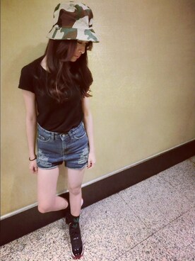 Hsuさん（レディース・166cm）の夏コーディネート