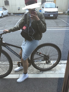 「Manhattan Portage」｜しおりんごさん（レディース・160cm）の秋コーディネート