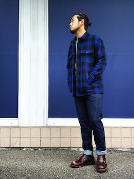 「LOST CONTROL（ロストコントロール）のアイテム」を使った、 Yukiさん（メンズ・179cm）の秋コーディネート