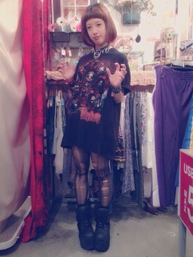 サーモンゆりーかのお城さんのコーディネート