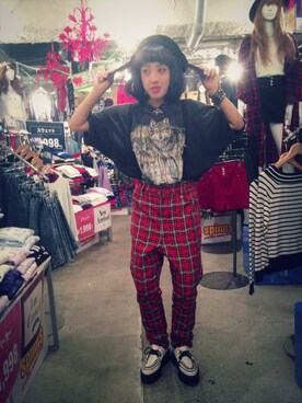 サーモンゆりーかのお城さんのコーディネート