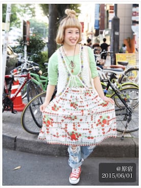 サーモンゆりーかのお城さんのコーディネート