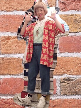 サーモンゆりーかのお城さんのコーディネート