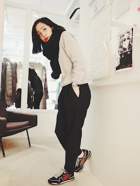 horiさん(レディース・158cm)の冬コーディネート