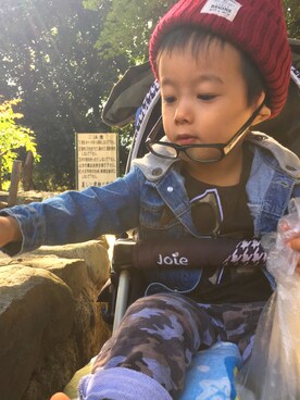 「wearhalloween2016」｜「アイテム（ジャケット/アウター）」を使った、kouchaさん（キッズ・100cm）の秋コーディネート