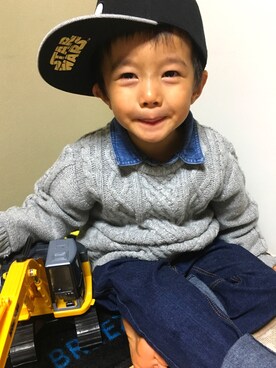 kouchaさん（キッズ・100cm）の秋コーディネート