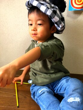 kouchaさん（キッズ・100cm）の秋コーディネート