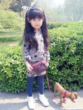 「オリジナル」｜「アイテム（セットアップ）」を使った、fashion familyさん（レディース・162cm）の秋コーディネート