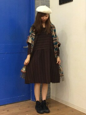 kaoriさん（レディース・157cm）の秋コーディネート