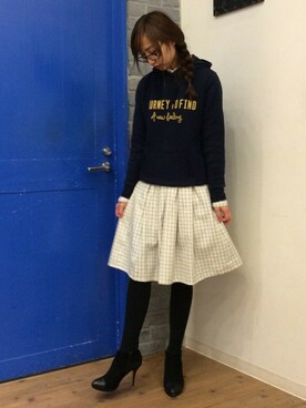 kaoriさん（レディース・157cm）の秋コーディネート