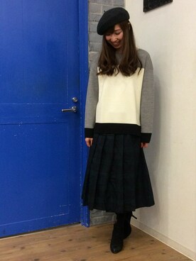 kaoriさん（レディース・157cm）の秋コーディネート