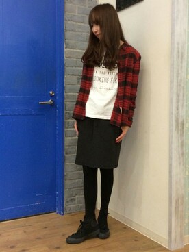 kaoriさん（レディース・157cm）の冬コーディネート