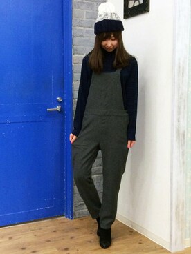 kaoriさん（レディース・157cm）の冬コーディネート