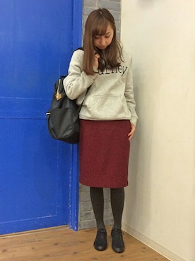 kaoriさん（レディース・157cm）の冬コーディネート