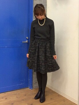 kaoriさん（レディース・157cm）の冬コーディネート