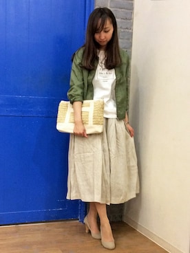 kaoriさん（レディース・157cm）の春コーディネート