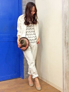 kaoriさん（レディース・157cm）の春コーディネート