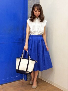 kaoriさん（レディース・157cm）の春コーディネート