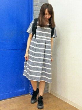 kaoriさん（レディース・157cm）の夏コーディネート