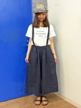 kaoriさん（レディース・157cm）の夏コーディネート