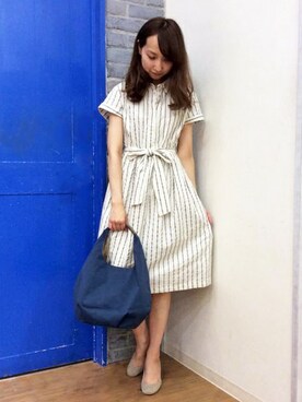 kaoriさん（レディース・157cm）の夏コーディネート