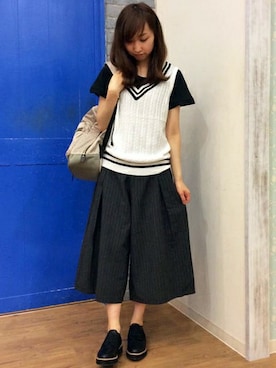 kaoriさん（レディース・157cm）の夏コーディネート