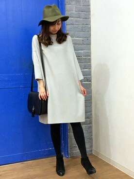 kaoriさん（レディース・157cm）の冬コーディネート