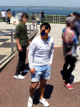 「DSQUARED2（ディースクエアード）のアイテム（その他パンツ）」を使った、hirokiiさん（メンズ・165cm）の春コーディネート
