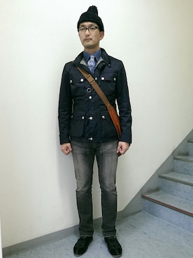 「アイテム（フォーマルスーツ/小物）」を使った、ＴＡＫＡ.Ｓさん（メンズ・181cm・40代）の冬コーディネート