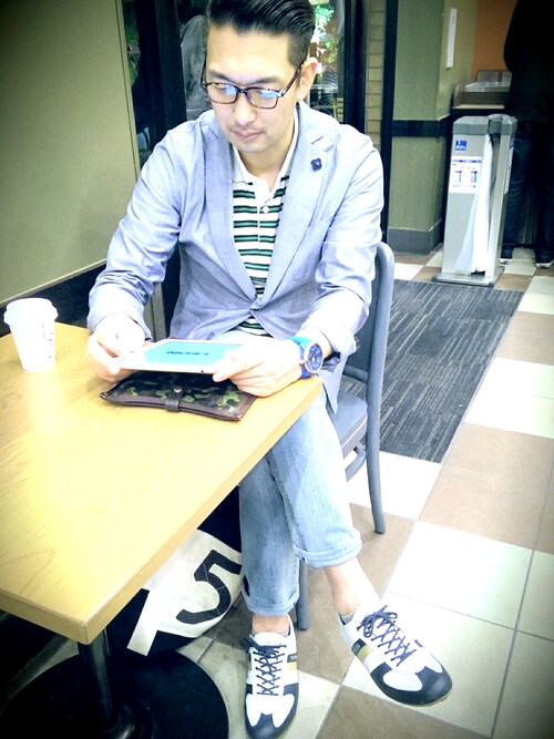 ｔａｋａ ｓ Jinsのメガネを使ったコーディネート Wear