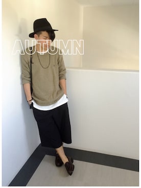 shoyaさん(メンズ・162cm)の秋コーディネート