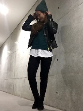 yurikoさん（レディース・156cm）の秋コーディネート