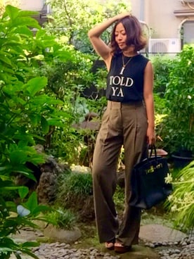 yurikoさん（レディース・156cm）の夏コーディネート