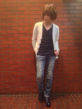 「VANQUISH」｜柴田さん（メンズ・170cm）の春コーディネート