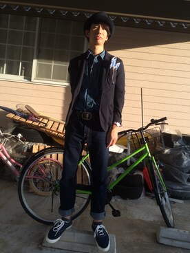 しゅんすけさん(メンズ・174cm)の夏コーディネート