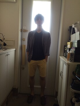 しゅんすけさん（メンズ・174cm）の夏コーディネート