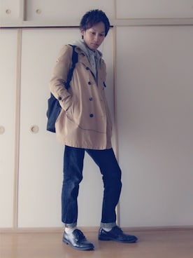 「Magazines（マガジンズ）のアイテム」を使った、白王子ゆーや@Twitchさん（メンズ・175cm）の冬コーディネート