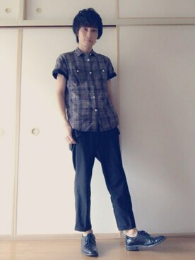 「Magazines（マガジンズ）のアイテム」を使った、白王子ゆーや@Twitchさん（メンズ・175cm）の夏コーディネート